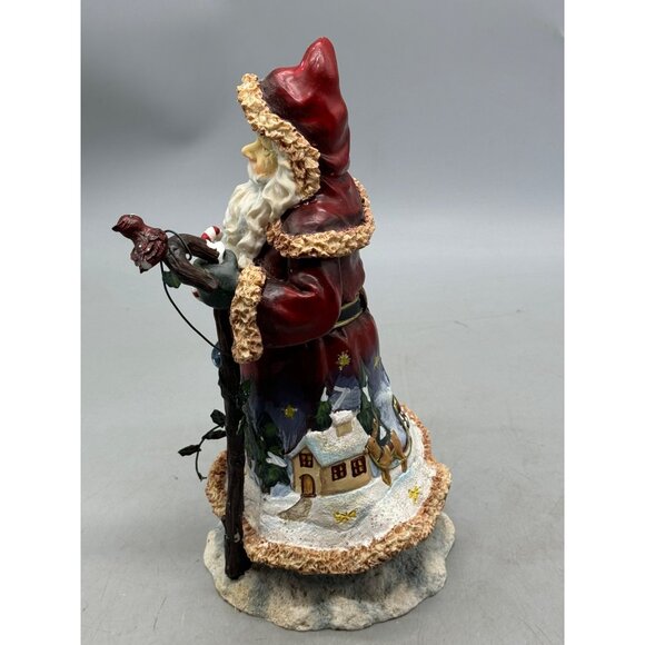 Vintage Hand-Painted Santa Claus Figurine Festive Christmas Decor 11" Tall READ - Picture 2 of 13